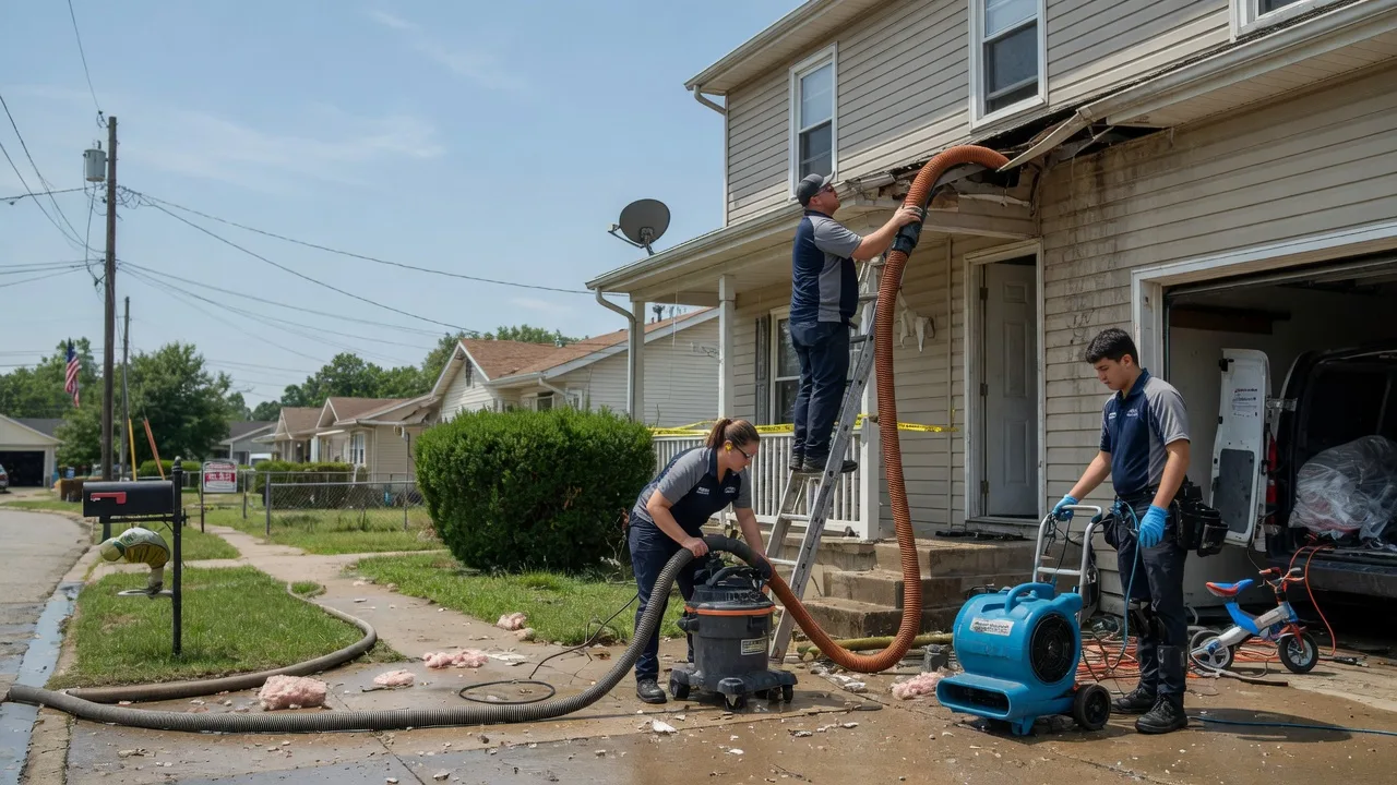 Water Damage Restoration in Dundee, KY near me